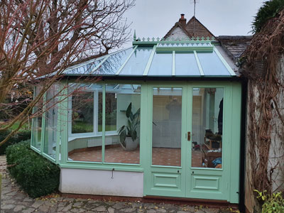 Wooden conservatory repair new
