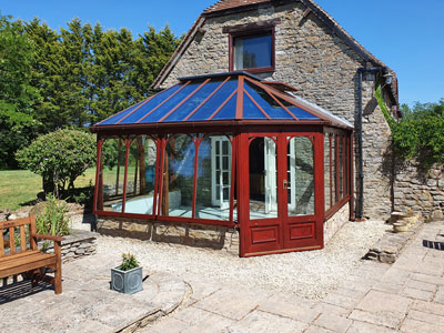 Wooden frame conservatory repairs